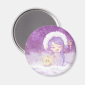 Kokeshi Etoile Magneet (Voorkant / Achterkant)