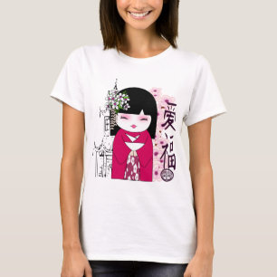 Kokeshi, Japanse pop, こ け し T-shirt