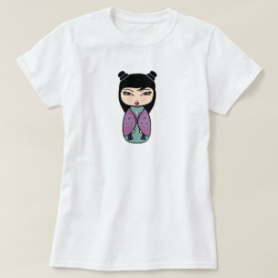 Kokeshi Japanse Pop T-Shirt