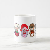 Kokeshi kerstMok 2 Koffiemok (Center)