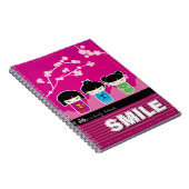 Kokeshi-laptop Notitieboek (Rechterzijde)