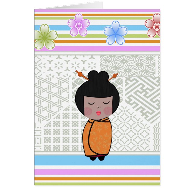 kokeshi libellen (Voorkant)