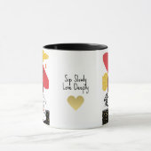 KOKESHI LIEFDE Chow hondenhart Mok (Midden)