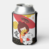 KOKESHI LOVE  Chow dog heart Kitchen Towels Blikjeskoeler (Blikje Voorkant)