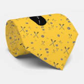 Kokeshi Ninja met zwaard Stropdas (Opgerold)