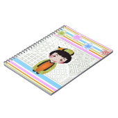 kokeshi noshi notitieboek (Linkerzijde)