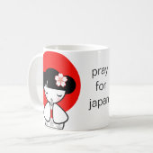 Kokeshi-pop Koffiemok (Voorkant links)