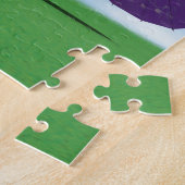 Kokeshi-pop Legpuzzel (Zijkant)