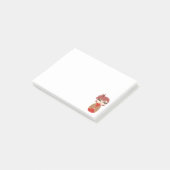 Kokeshi-pop  Rood Post-it® Notities 4 x 3 Notes (Schuin)