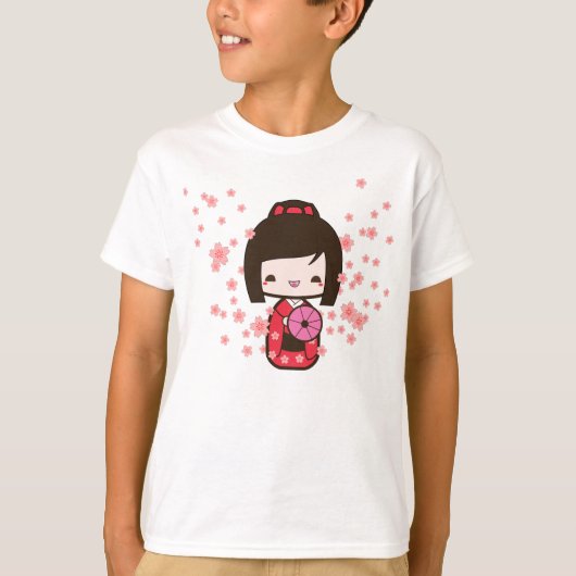 Kokeshi-pop T-shirt (Voorkant)