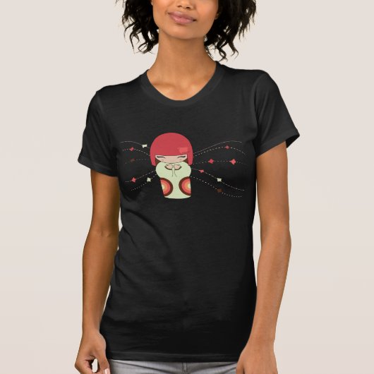 Kokeshi-pop T-shirt (Voorkant)