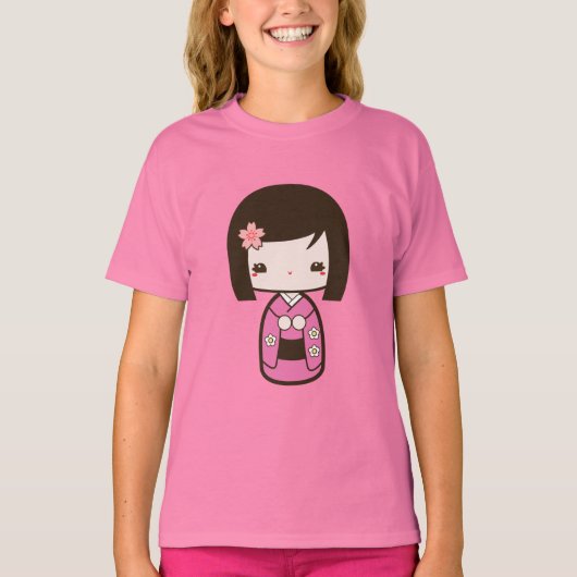 Kokeshi-pop T-shirt (Voorkant)