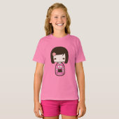 Kokeshi-pop T-shirt (Voorkant volledig)