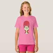 Kokeshi-pop T-shirt (Voorkant volledig)