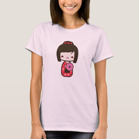 Kokeshi-pop T-shirt (Voorkant)