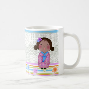 kokeshi sakura koffiemok