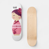 Kokeshi Sakura Sk8board Persoonlijk Skateboard (Voorkant)
