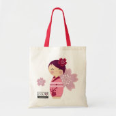 Kokeshi Sakura Tas (Voorkant)