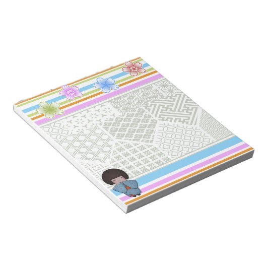 kokeshi seigai notitieblok (Schuin)