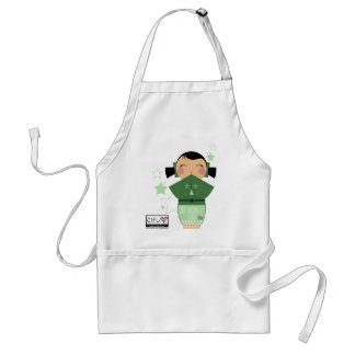 Kokeshi Star Apron Standaard Schort