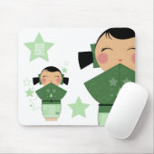 Kokeshi Star Mousepad Muismat (Met muis)
