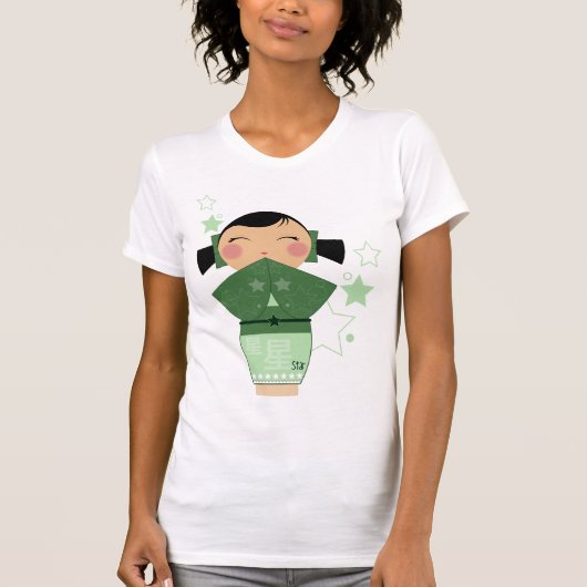 Kokeshi Star T-shirt (Voorkant)