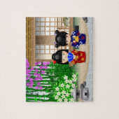 Kokeshi Teahouse Legpuzzel (Verticaal)