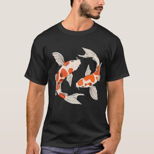 Koket als een Koi T-shirt (Voorkant)