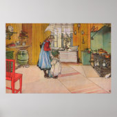 Köket, Carl Larsson Poster (Voorkant)