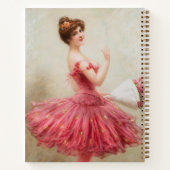 Kokette Ballerina Notitieboek (Achterkant)