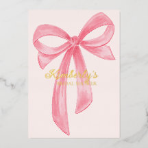 Kokette boog roze bruidsdouche