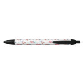 Kokette Disco Kersenslus Naam Monogram Zwarte Inkt Pen (Achterkant)