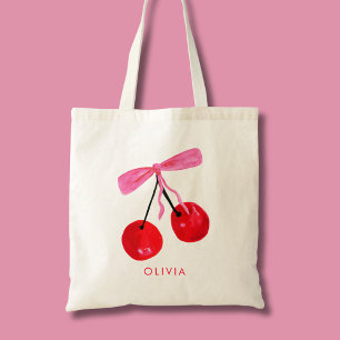 Kokette Kers & Strik Tote Bag