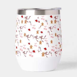 Kokette Kerstmis Reisbeker van Gemberkoek