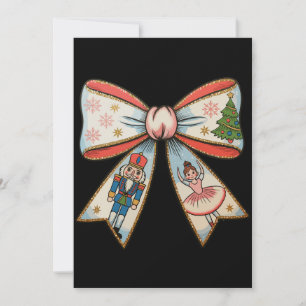 Kokette Notenkraker Kerst Familie Vakantie Feestdagenkaart