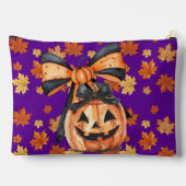 Kokette pompoen herfst/ Halloween cute Etui (Achterkant)