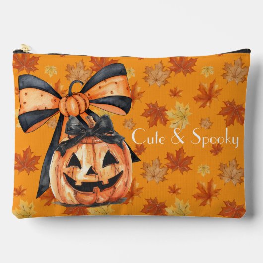 Kokette Pompoen Herfst/Halloween Cute Etui (Voorkant)