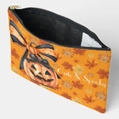 Kokette Pompoen Herfst/Halloween Cute Etui (Open)