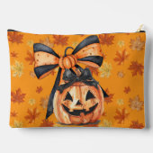 Kokette Pompoen Herfst/Halloween Cute Etui (Achterkant)