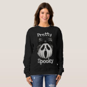 Kokette Pompoen Pretty Spooky Trui (Voorkant volledig)