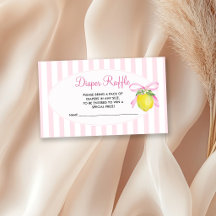 Kokette Roze Citroen Baby Borrel Luierspel
