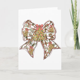 Kokette strik Christmas Kerstboom Vakantie Xmas Me Kaart