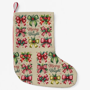 Kokette strik Kerstmis Kerstman Vintage Kleine Kerstsok