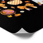 Kokette Strik Lerares Thanksgiving Herfst Herfst M Poster (Hoek)
