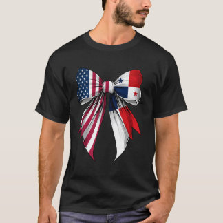 Kokette strik Panama wortels erfgoed Panamese trot T-shirt