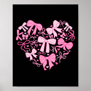 Kokette Strik Valentijnshart, Valentijnsdag, Val Poster