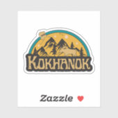 Kokhanok, Alaska Sticker (Vel)