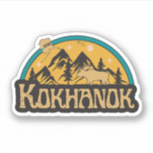 Kokhanok, Alaska Sticker (Voorkant)