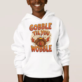 "Kokkel Tot Je Wobbelt" T-shirt | Grappige Kindere