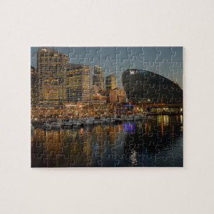 Kokkelbaai werf in Sydney Australië Legpuzzel